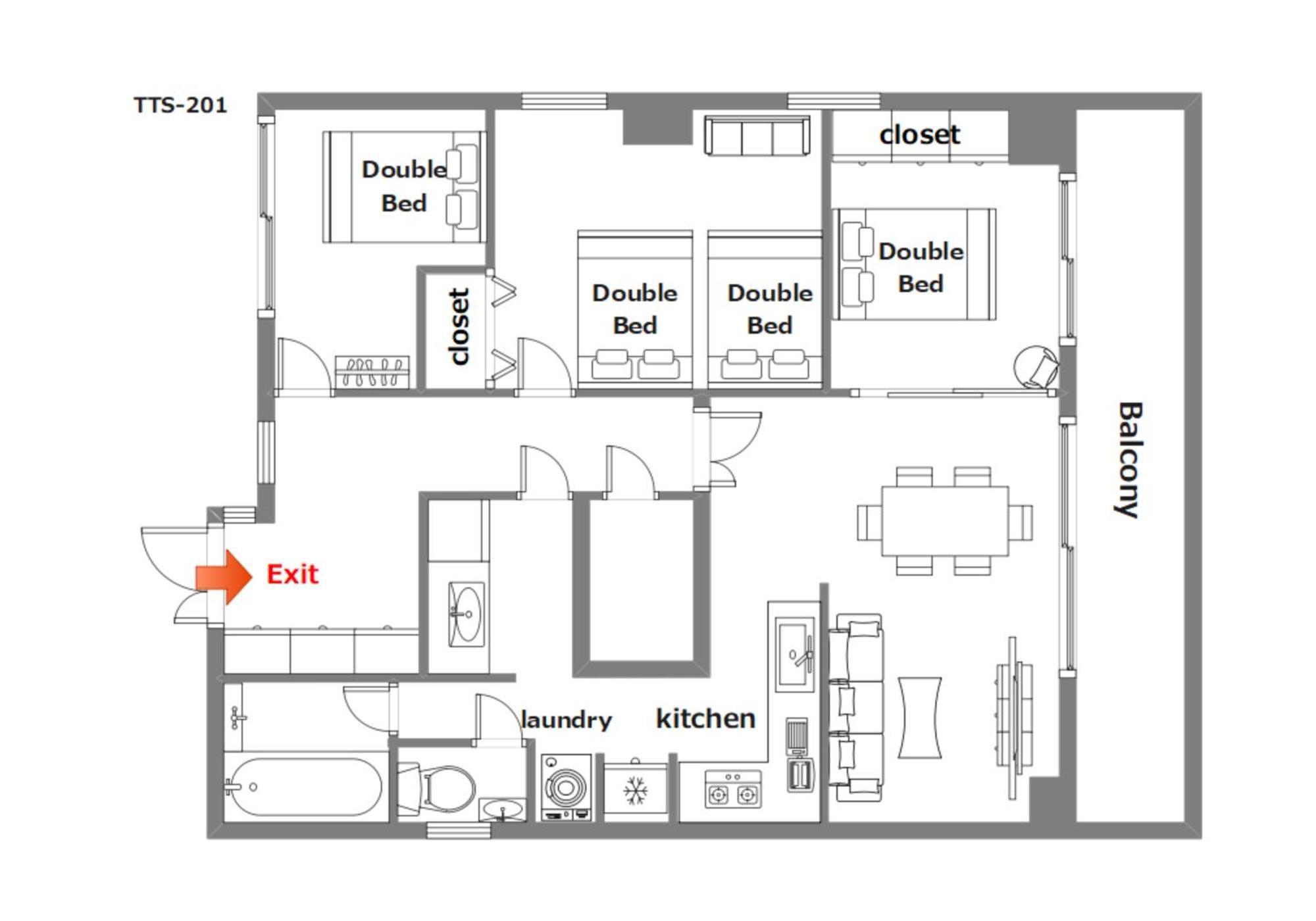 豊月荘 Toyotsuki Apartment Osaka Room photo